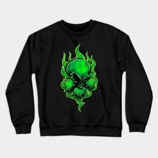 Toxic Skulls Crewneck Sweatshirt